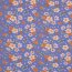 Baumwolljersey Organic Blumen - lavendel