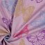 Baumwolljersey Melange Glitzer Schmetterlinge - helllila meliert