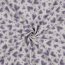 Ganzjahressweat  Glitzer Leopard Herzen - creme meliert