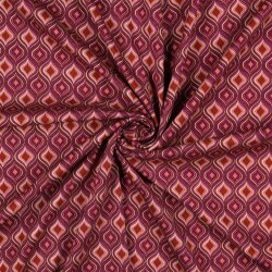 Viskose Jersey RETRO - MAUVE