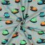Baumwolljersey Neon Autoscooter - altmint