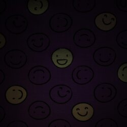 Baumwolljersey GLOW IN THE DARK Smiley - lila