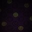 Baumwolljersey GLOW IN THE DARK Smiley - lila