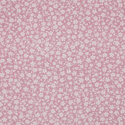Viskose Popeline STRETCH kleine Blumen - CHERRYBLOSSOM