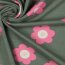 French Terry große Blumen - JADE