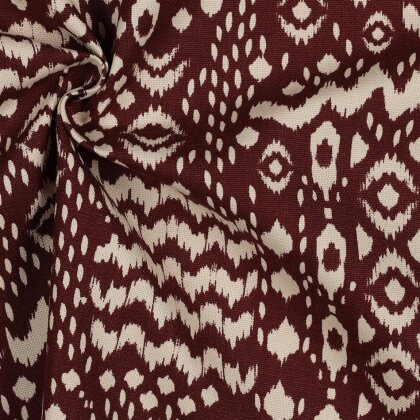 Canvas Boho - weinrot