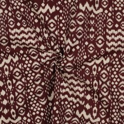 Canvas Boho - weinrot