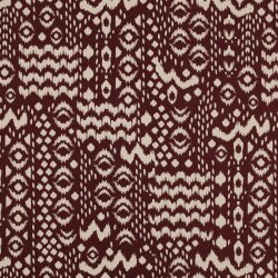 Canvas Boho - weinrot