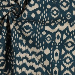 Canvas Boho - petrolblau