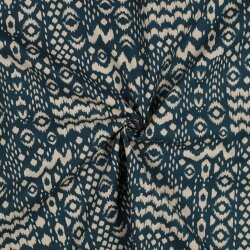 Canvas Boho - petrolblau