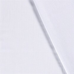 Baumwollpopeline garngefärbt Vichy Karo 2mm - eisblau