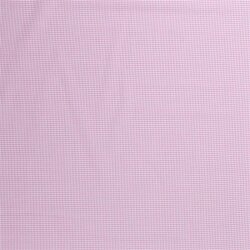 Baumwollpopeline garngefärbt - Vichy Karo 2mm girlie pink