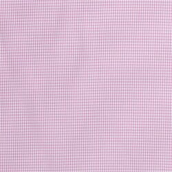Baumwollpopeline garngefärbt - Vichy Karo 2mm girlie pink