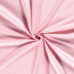 Baumwollpopeline garngefärbt Vichy Karo 2mm - rosa