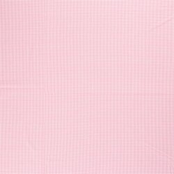 Baumwollpopeline garngefärbt Vichy Karo 2mm - rosa