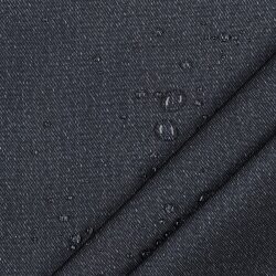 Outdoor Canvas Uni Jeans-Optik  - dunkelblau