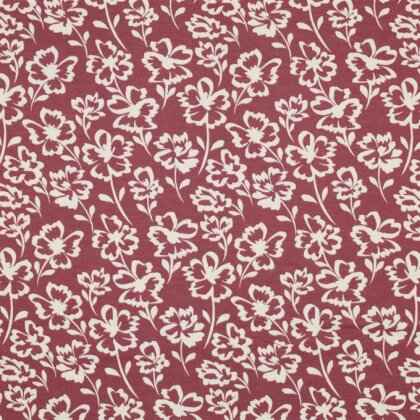 Ganzjahressweat Soft Blumen - quarzrosa
