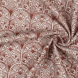 Canvas Digital orientalische Schuppen - karamell