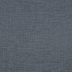 Dreilagiger Baumwoll Musselin Bio~Organic - piniengrün