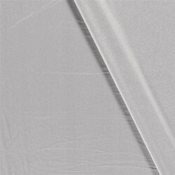 Funktions und Badeanzugstoff Uni  - silbergrau