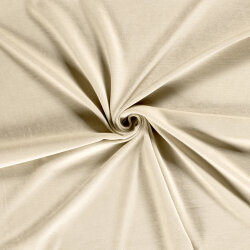 Nickistoff *Marie* Uni - hellbeige