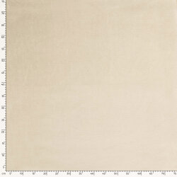 Nickistoff *Marie* Uni - hellbeige