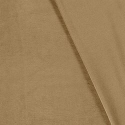 Nickistoff *Marie* Uni - kamelbeige