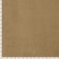 Nickistoff *Marie* Uni - kamelbeige
