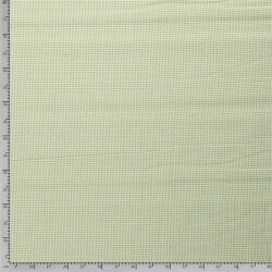 Baumwollpopeline garngefärbt Vichy Karo 2mm - frühlingsgrün