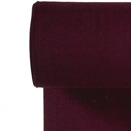Strickbündchen *Marie* Recycelt - weinrot