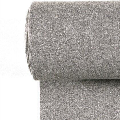 Strickbündchen *Marie* Recycelt - kieselgrau