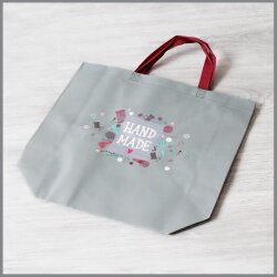 Hand Made Tasche grau