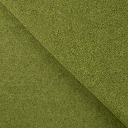 Antipilling Fleece *Lisa* Uni - kiwigrün meliert