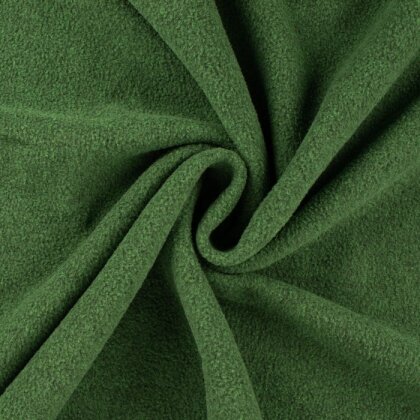 Antipilling Fleece *Lisa* Uni - grasgrün meliert