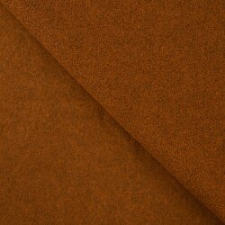 Antipilling Fleece *Lisa* - cognac meliert