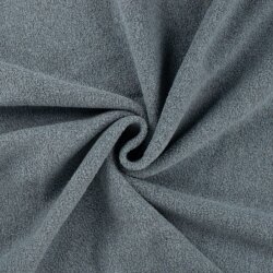 Antipilling Fleece *Lisa* - schattenblau meliert