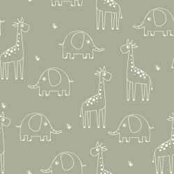 Musselin Giraffe & Elefant - helloliv