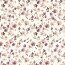 Musselin Digital kleine Blüten - creme