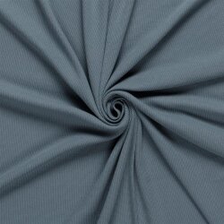 Schwerer Feinstrick Uni - indigo