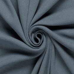 Schwerer Feinstrick Uni - indigo