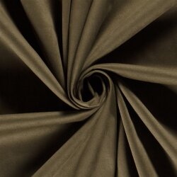 Wildlederimitat Uni - olivbraun