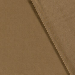 Wildlederimitat Uni - dunkelbeige