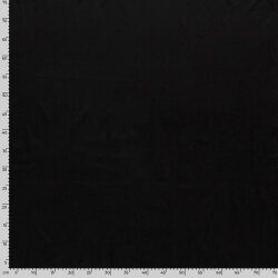 Wildlederimitat Uni - schwarz