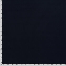 Polyester Viskose Mix Mantelstoff Uni - dunkelblau