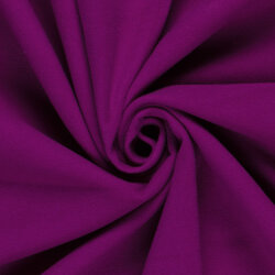 Polyester Viskose Mix Mantelstoff Uni - fuchsia
