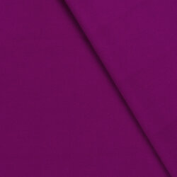Polyester Viskose Mix Mantelstoff Uni - fuchsia