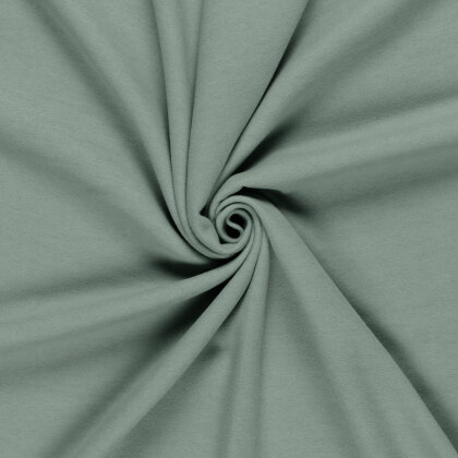 Polyester Viskose Mix Mantelstoff Uni - altmint