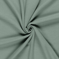 Polyester Viskose Mix Mantelstoff Uni - altmint