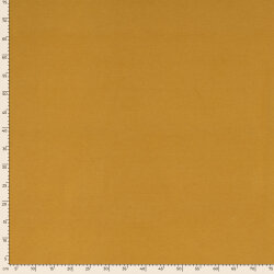 Polyester Viskose Mix Mantelstoff Uni - senf