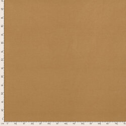 Polyester Viskose Mix Mantelstoff Uni - kamelbeige